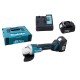 ΓΩΝΙΑΚΟΣ ΤΡΟΧΟΣ ΜΠΑΤΑΡΙΑΣ MAKITA DGA404 36v BRUSHLESS