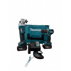 Makita Σετ κρουστικό δραπανοκατσάβιδο & τροχός 125mm 36V