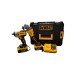 Dewalt Σετ Γωνιακός Τροχός & Μπουλονόκλειδο 36V με 2 Μπαταρίες 8Ah και Θήκη